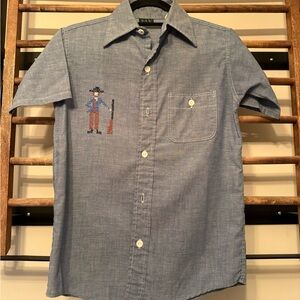 Vintage Cross Stitched Centennial Shirt